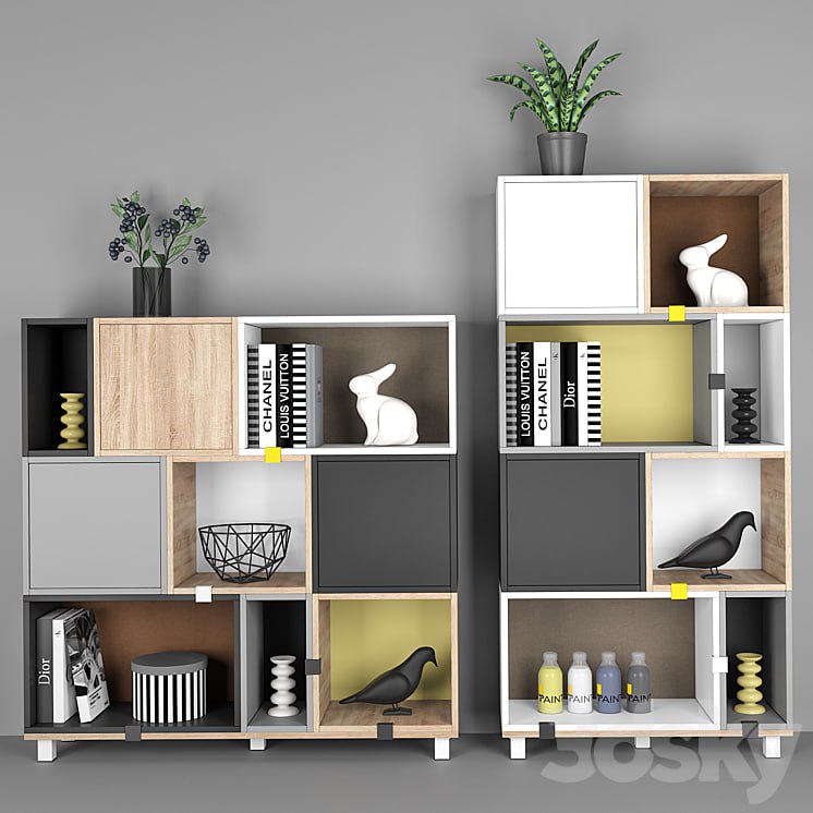 Modular shelving Signal Rubik #