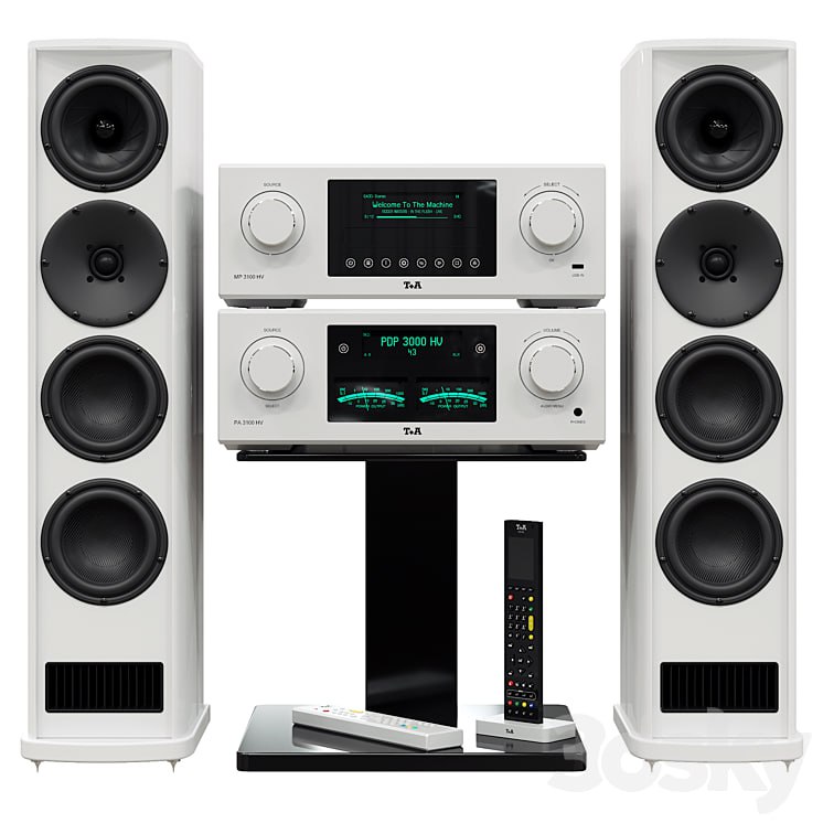 Acoustic system T + A. MP 3100 HV PA 3100 HV.