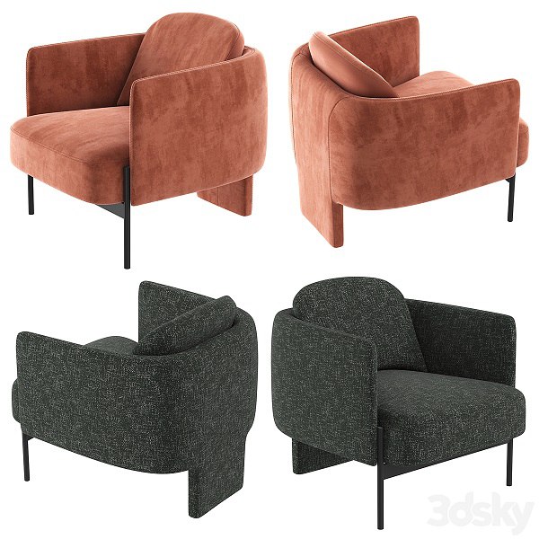 Italian armchair MisuraEmme Virgin