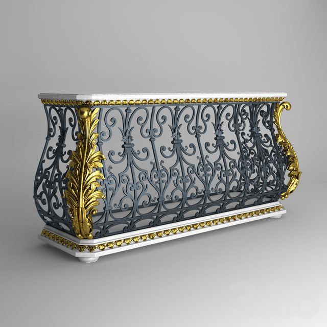 Pulaski Wrought Iron Classic Console Table