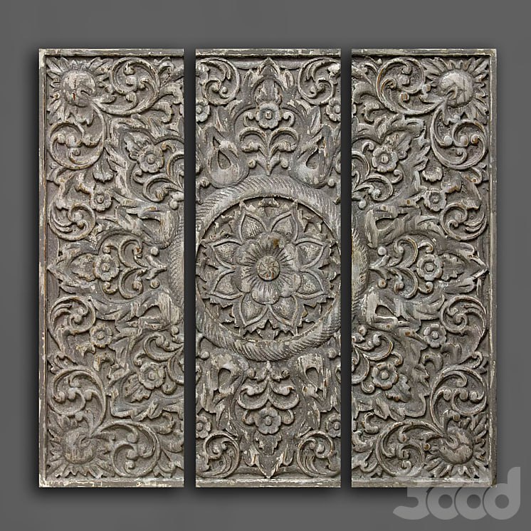 Wooden panel 118