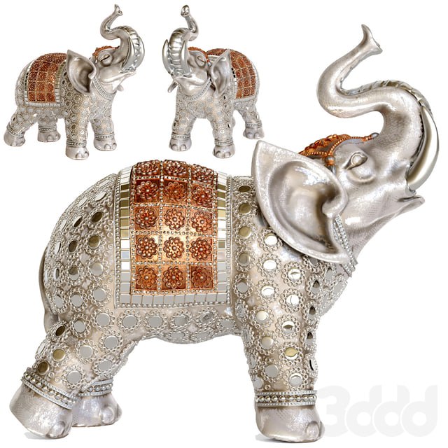 Elephant figurine. Elephant