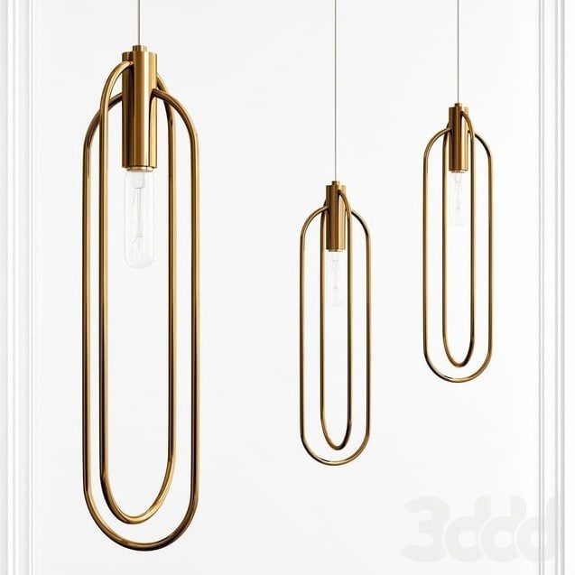 Brass tube hanger ,