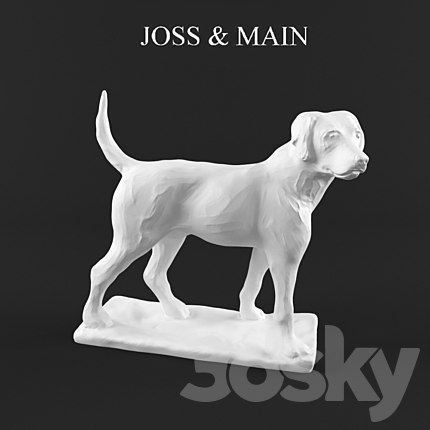 Sculpture of a dog from Joss & Main