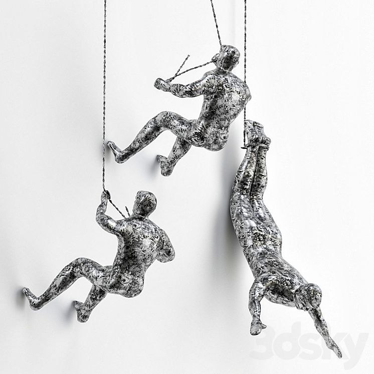 Human Diver Sculpture