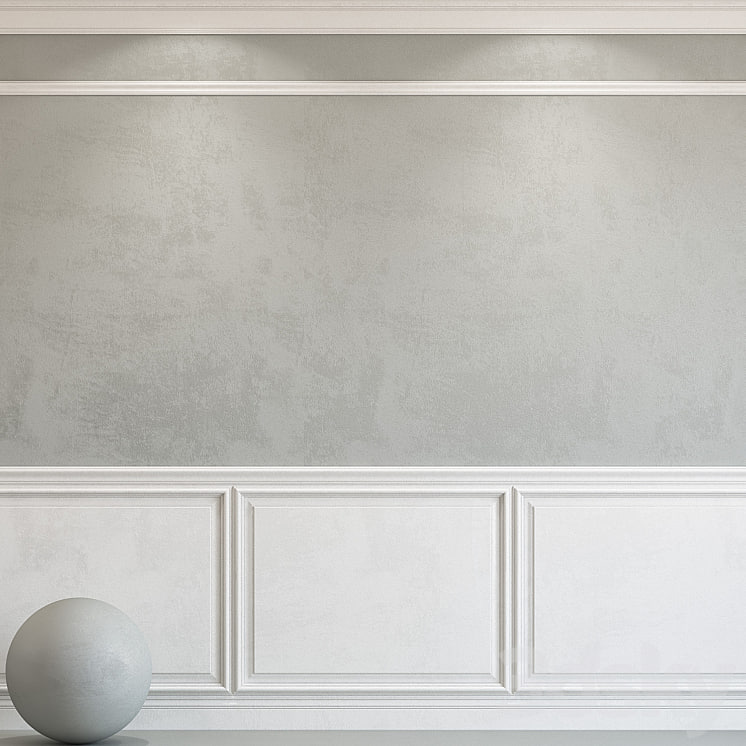Decorative plaster with molding 76