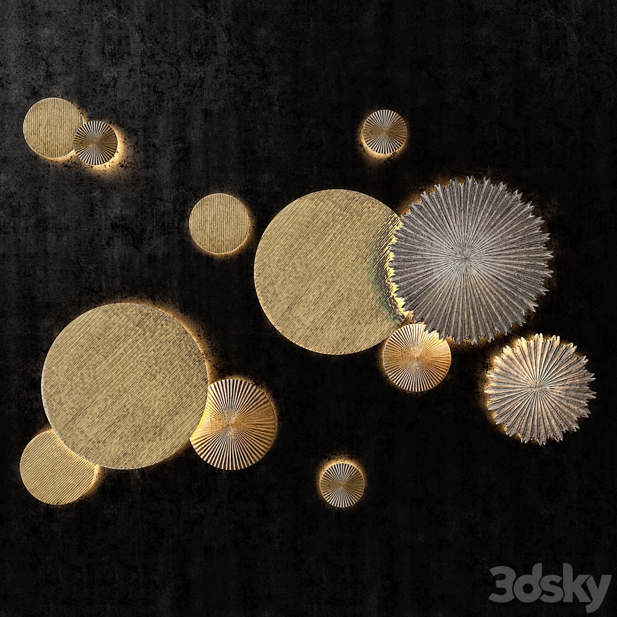 Arteriors Decor Omega Octavia Apollo