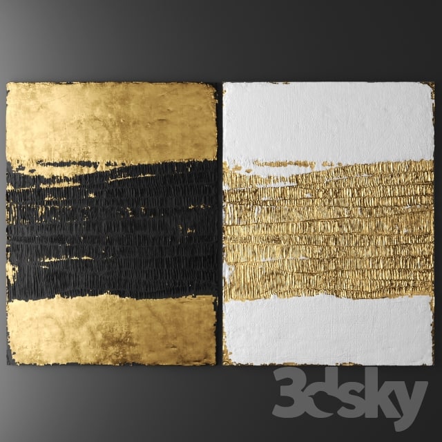 Decor for wall. Panel. 3D