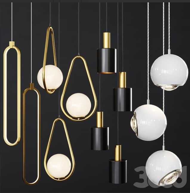 Pendant lights set 054 ,