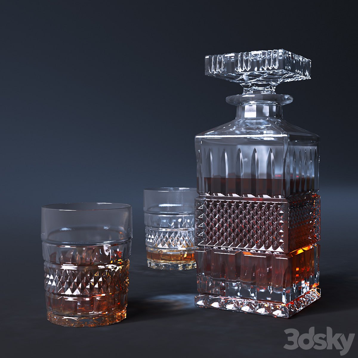 Set for brandy "Brittany"