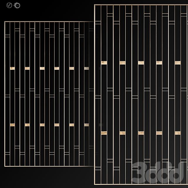 Decorative partition # 11