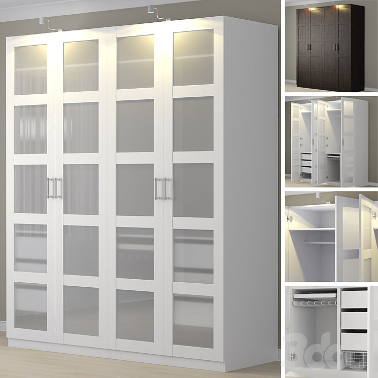 Ikea Pax Wardrobe / Bergsbu.