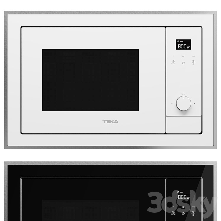 Microwave oven TEKA - ML 820 BIS BLACK-SS-WHITE-SS