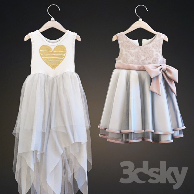 Two children's dresses