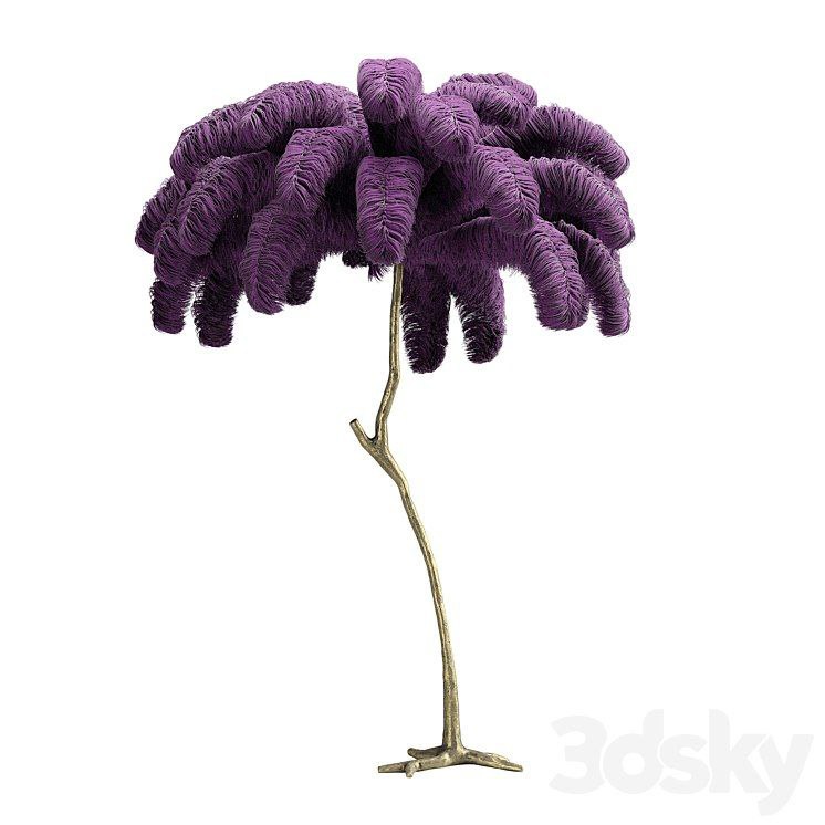 Feather Lamp A MODERN GRAND TOUR