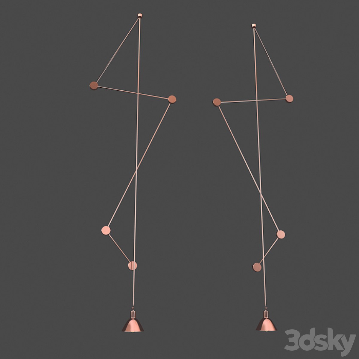 Wall String Ceiling Lamp