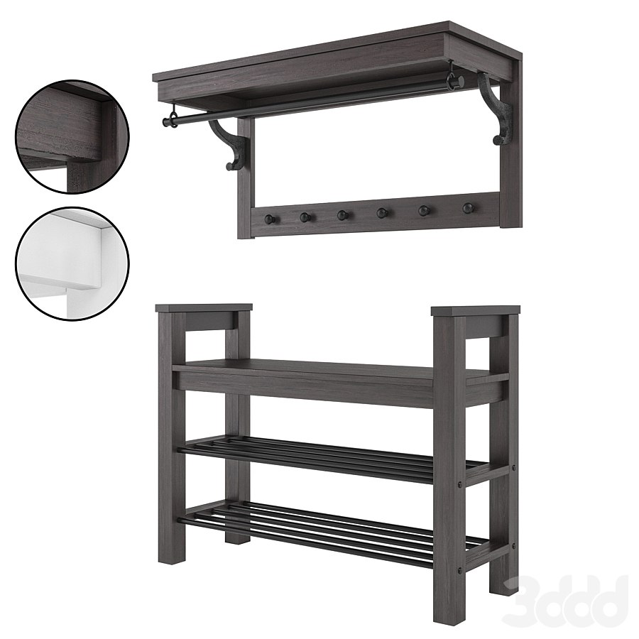 Ikea Hemnes Footwear Bench