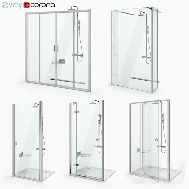 Set of shower doors Ravak set 20