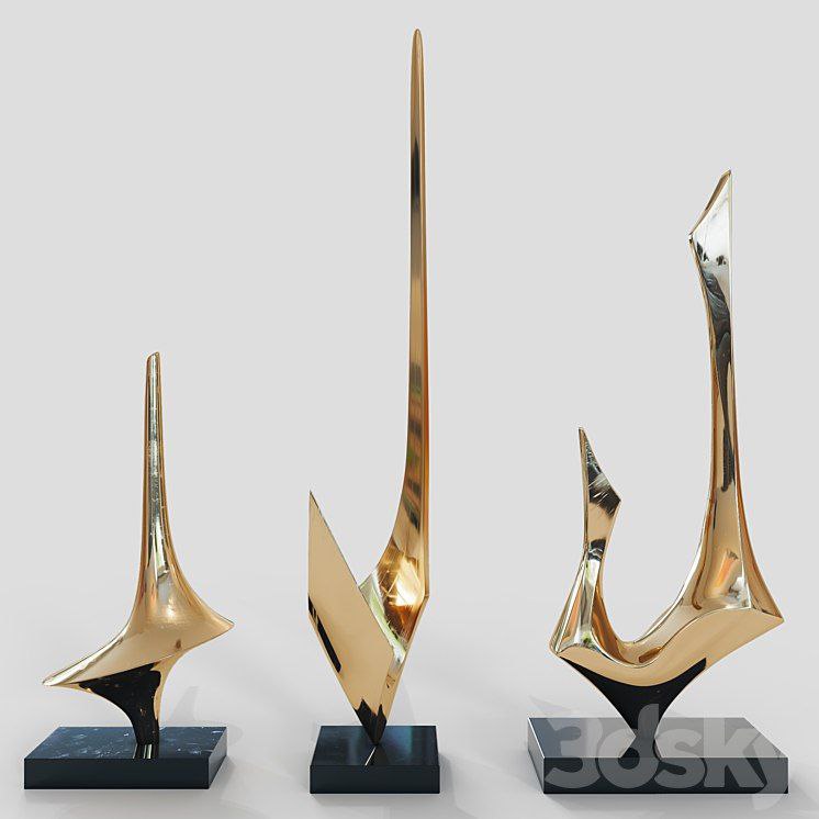 DENIS MITCHELL SCULPTURE SET 3