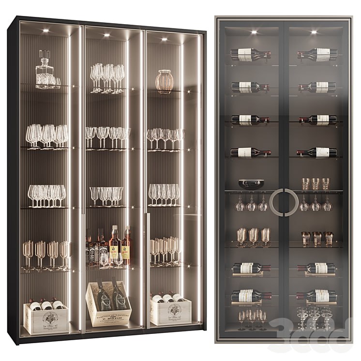 Сupboard with dishes My Design №21