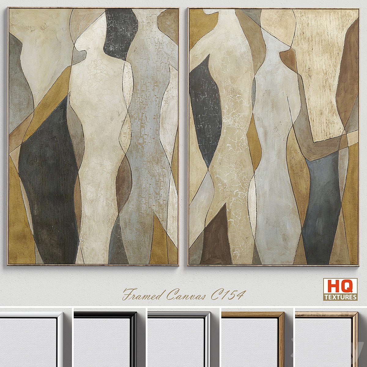 Figure Overlay by Megan Meagher Mural Art C-154