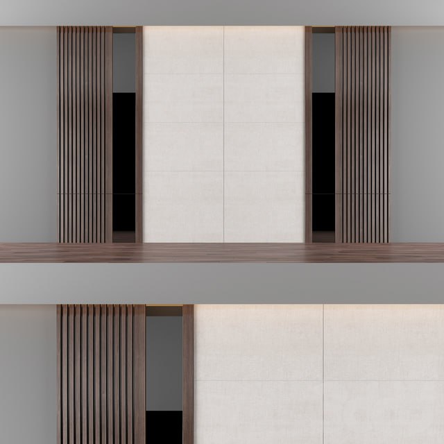 Wood panel and cloth 2