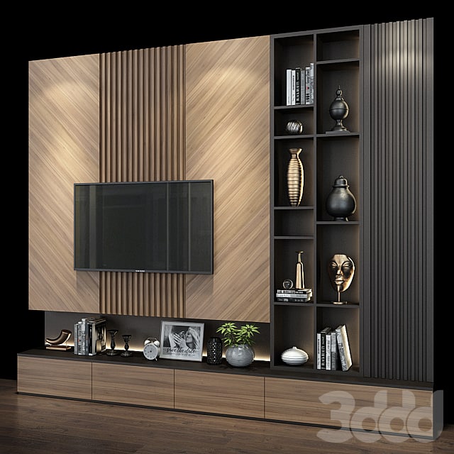 TV Wall set 0157