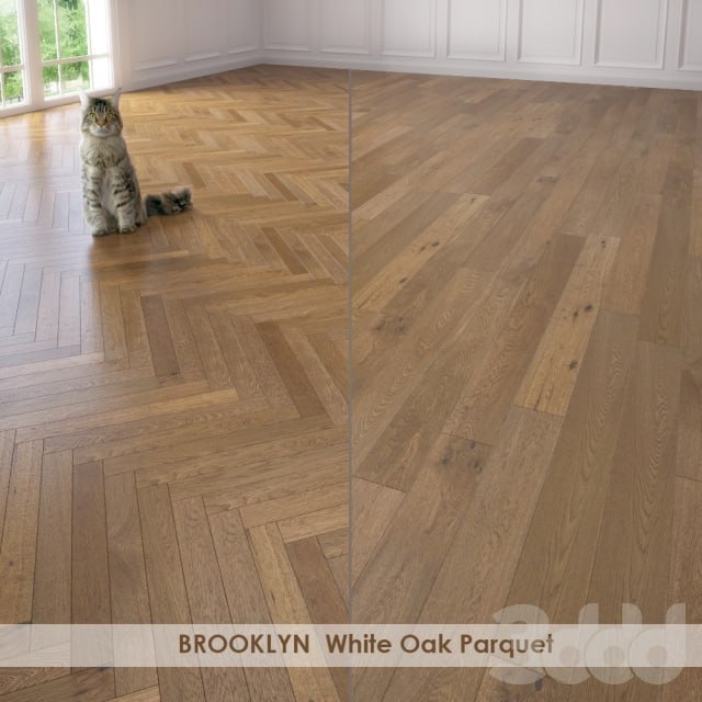 BROOKLYN White Oak Parquet