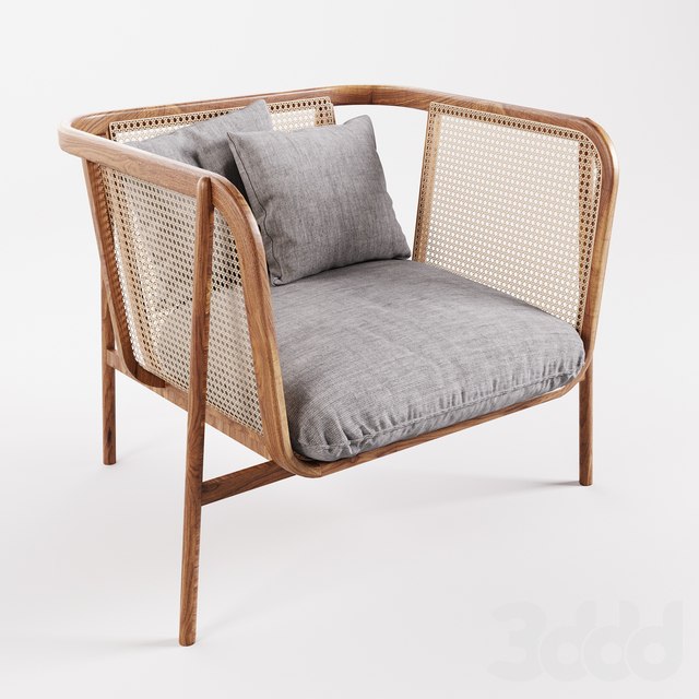 Cane Collection Rattan One Seat Lounge