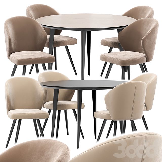 Tango dining chair and Watford table