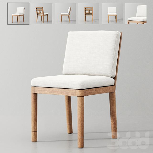 Miramar Teak Side Chair