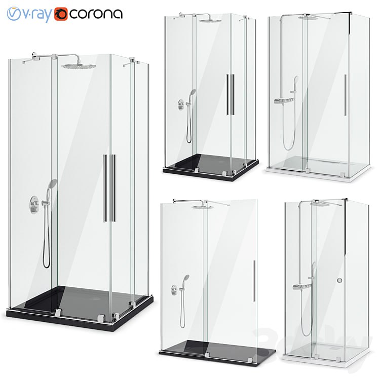 Shower enclosures Radaway | Furo set 116