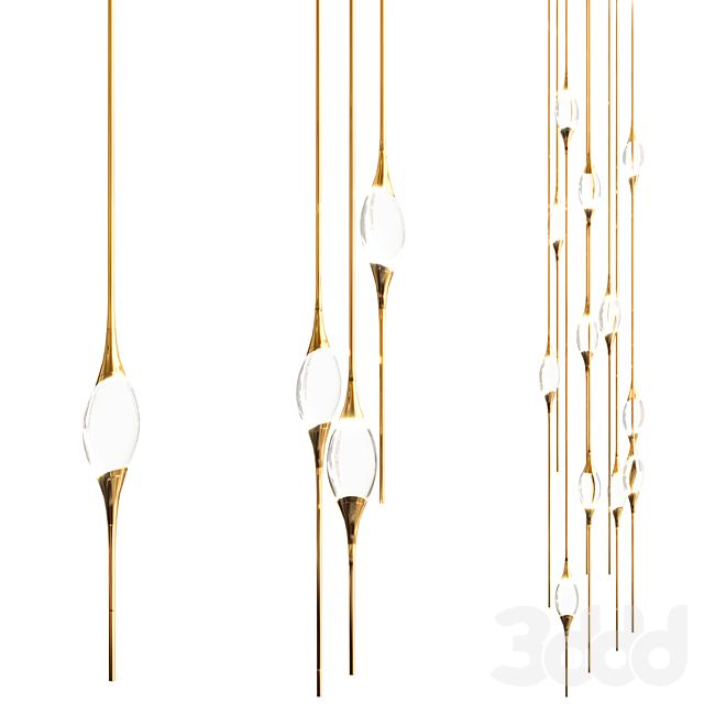 Pezzo round chandelier