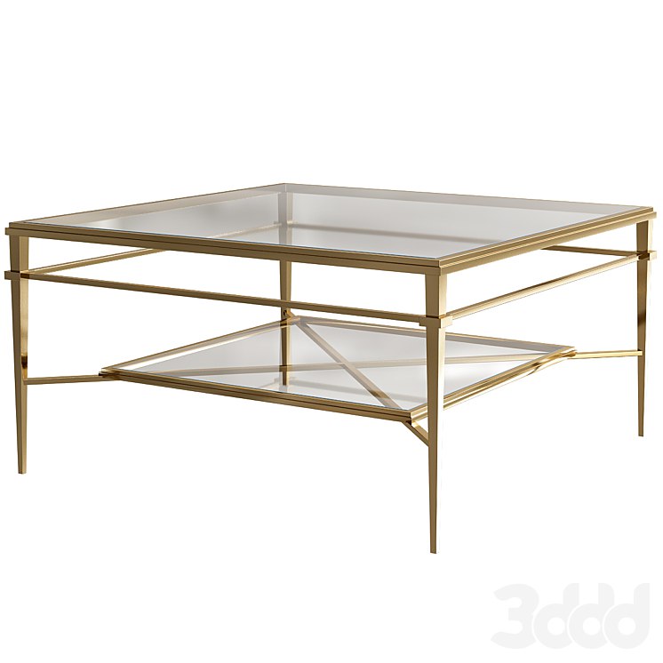 New Cocktail Table, Antique Patina Finish