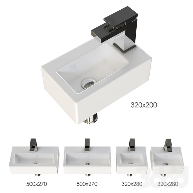 Overhead sinks Hidra Loft