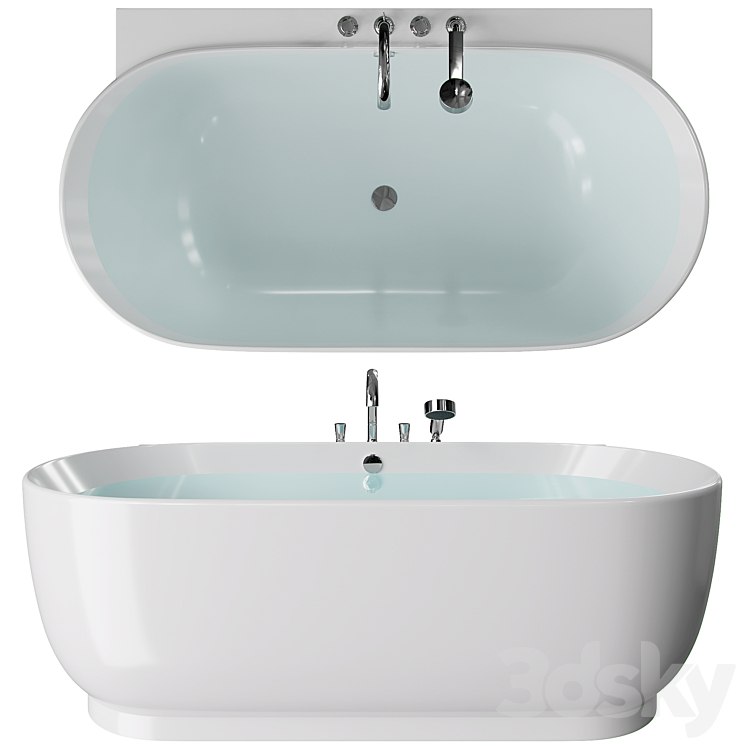 Bath duravit luv