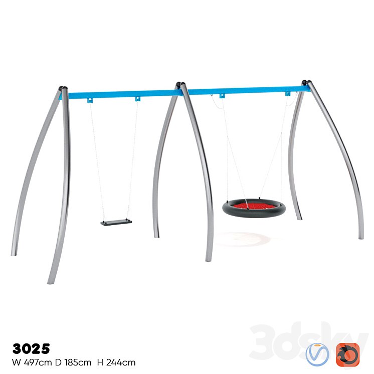 BUGLO. DOUBLE SWING 3025