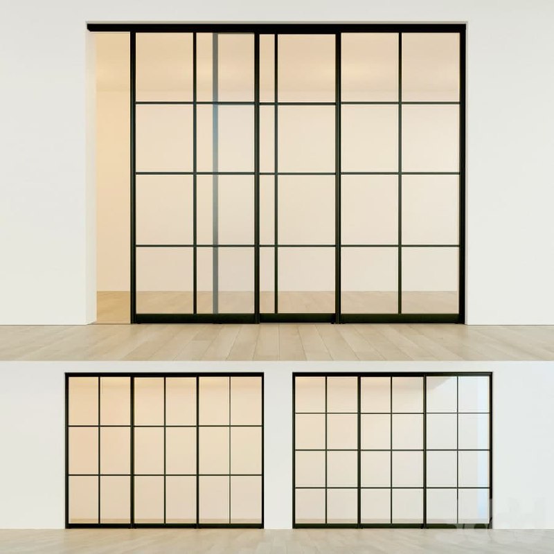 Sliding partition door 15