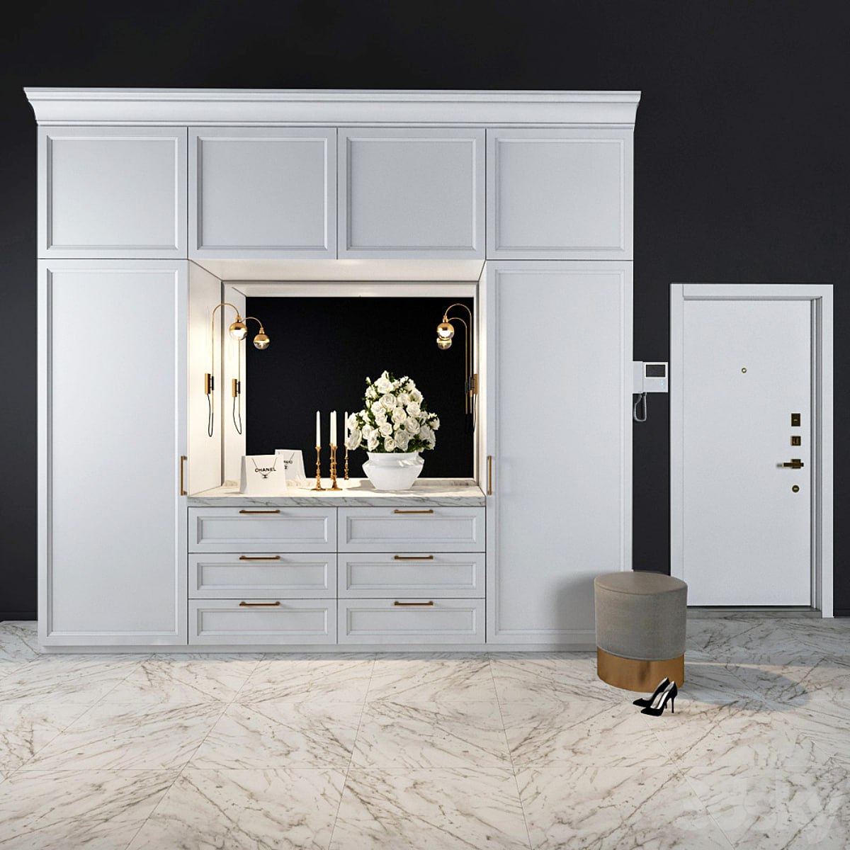 Composition in the hallway_17