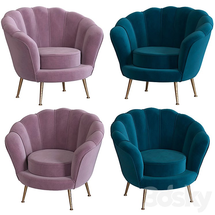 Armchair Blossom by Mdehouse