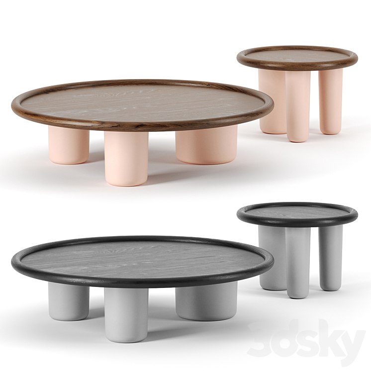 Pluto coffee tables by Tacchini