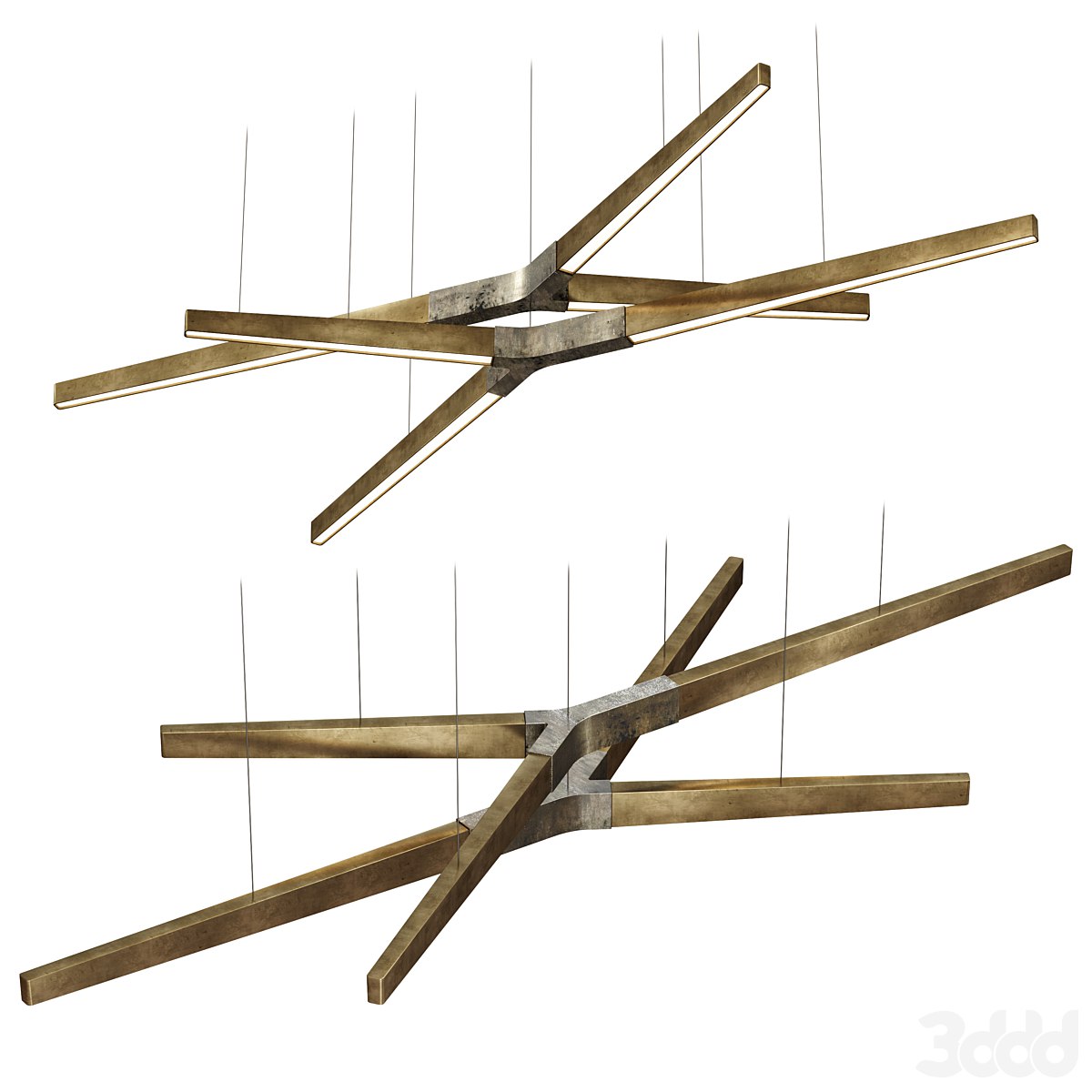 Henge - Starlight Horizontal Pendant Light