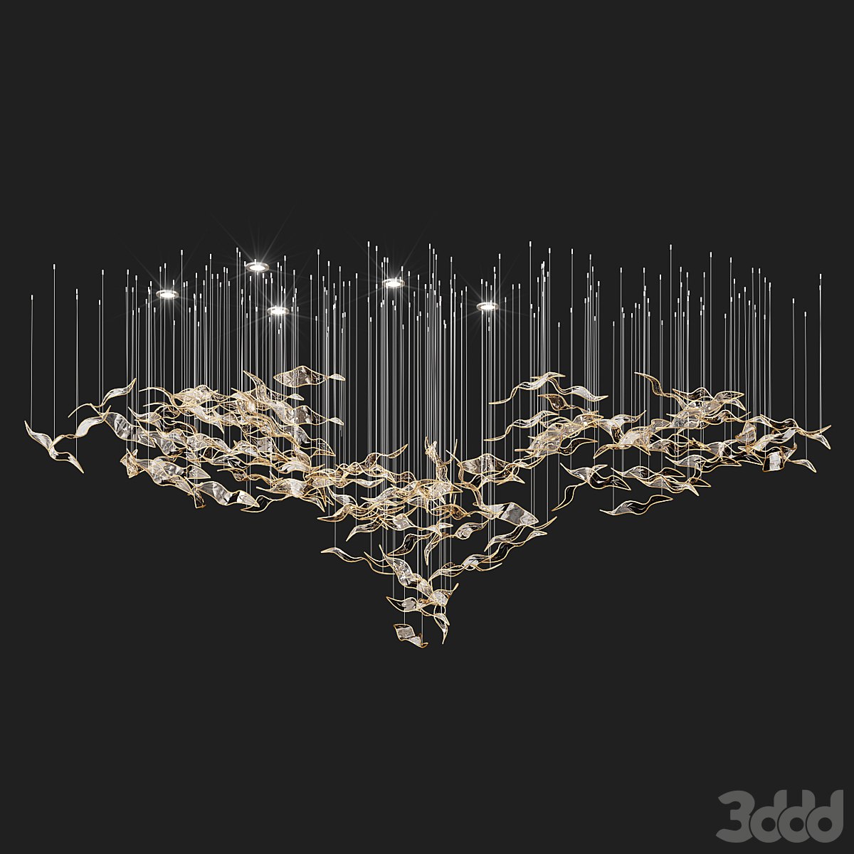 Contour Chandelier Sanssoucilighting