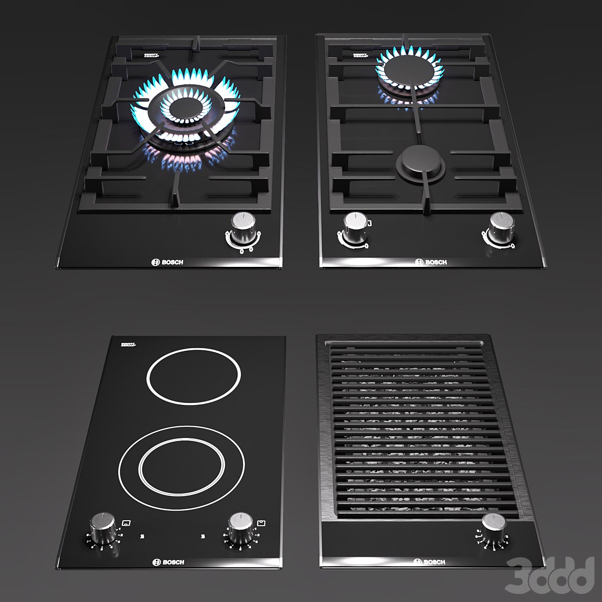 Gas stove BOSCH, Domino