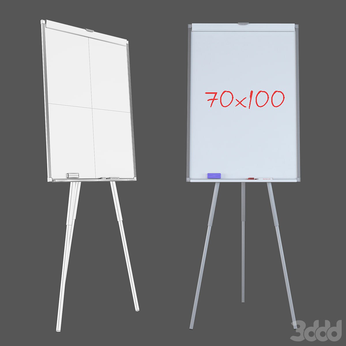 Flipchart Attache 70х100 tripod