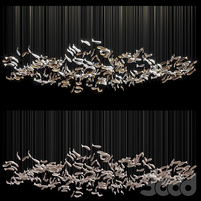 Chandelier Light Vargov - Fish