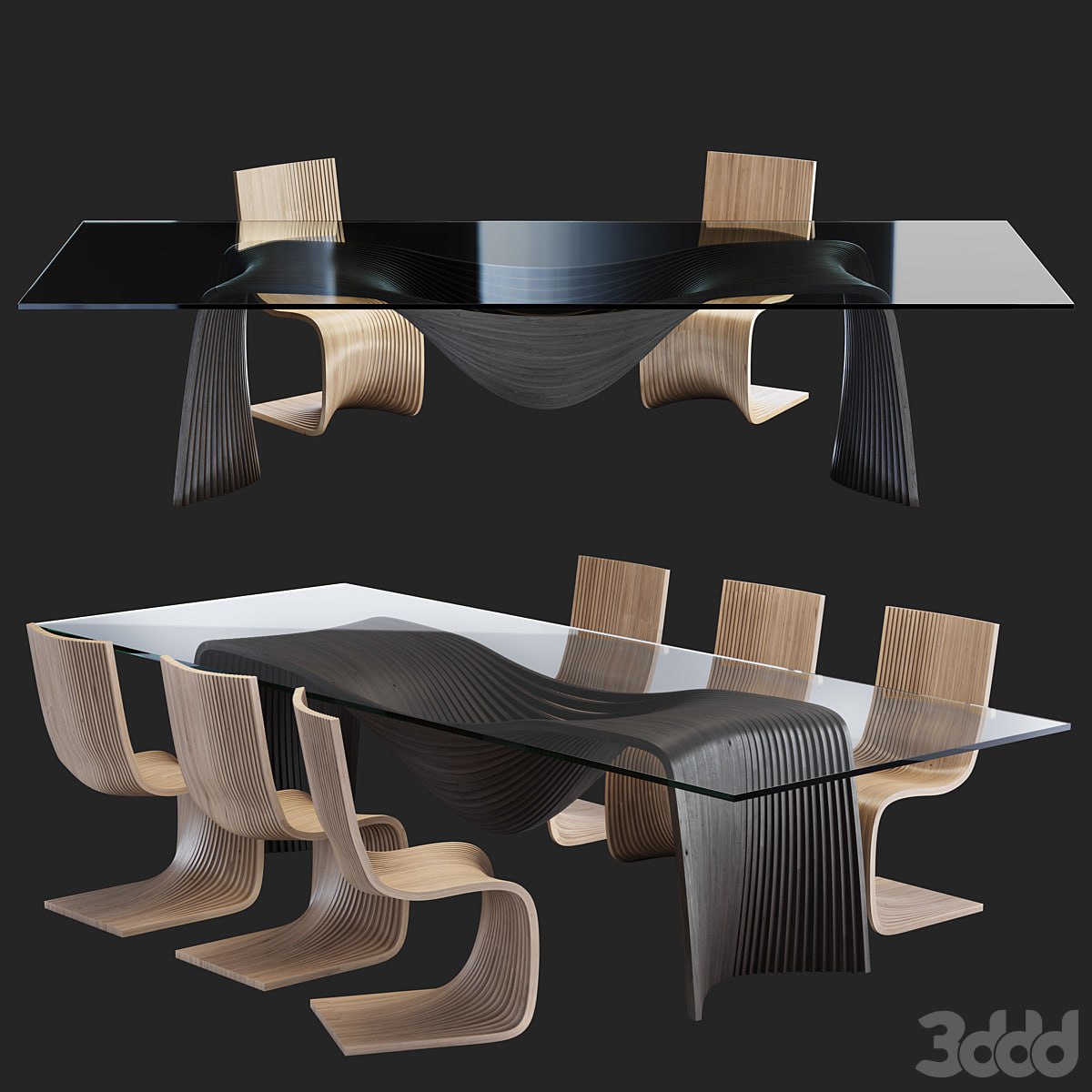 piegatto-corozo dining set