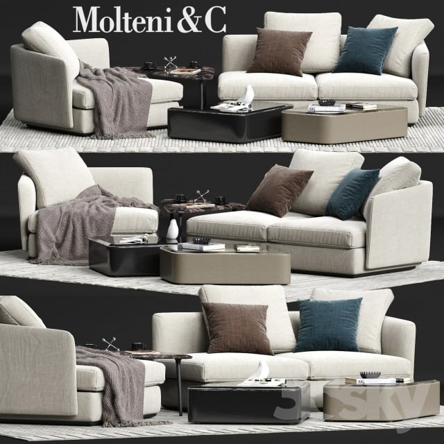 Molteni&C SLOANE Sofa Vray