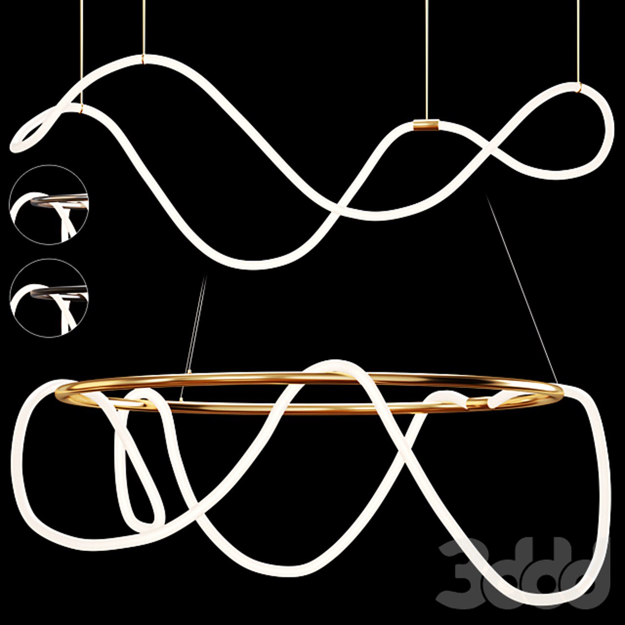 Скандинавские подвесные светильники 143