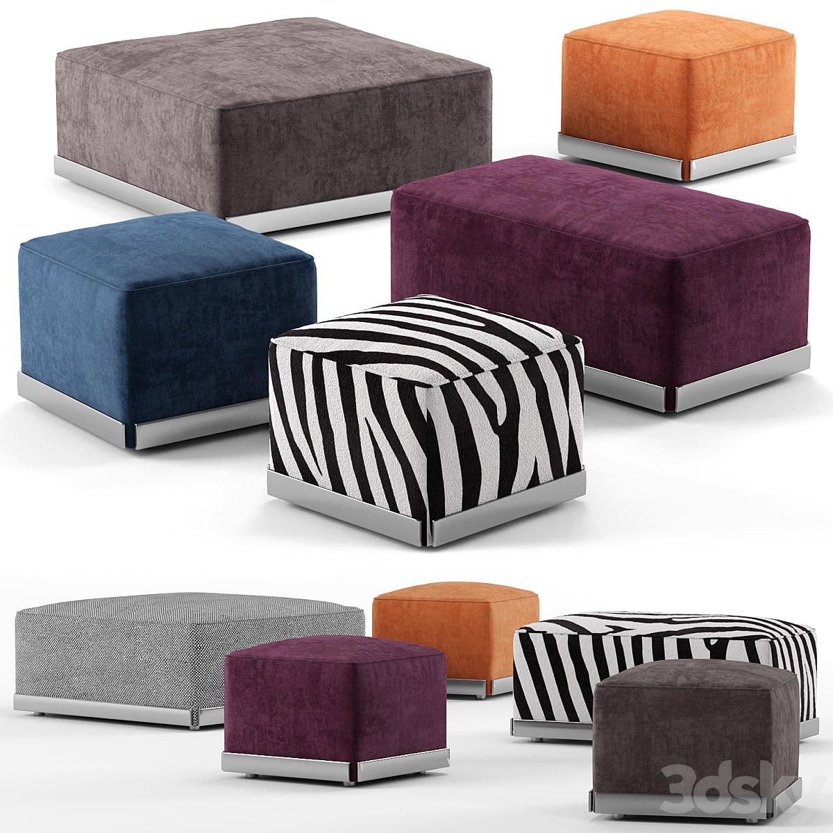 West poufs - Minotti